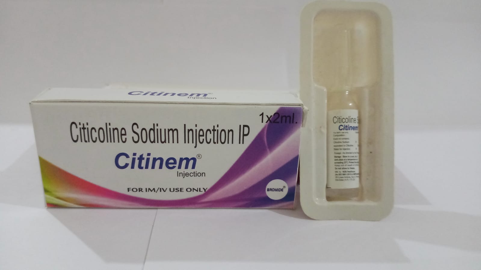 Citimem Citicoline Sodium Injection IP